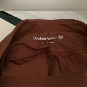 Outdoor Voices shorts size xtra xtra small